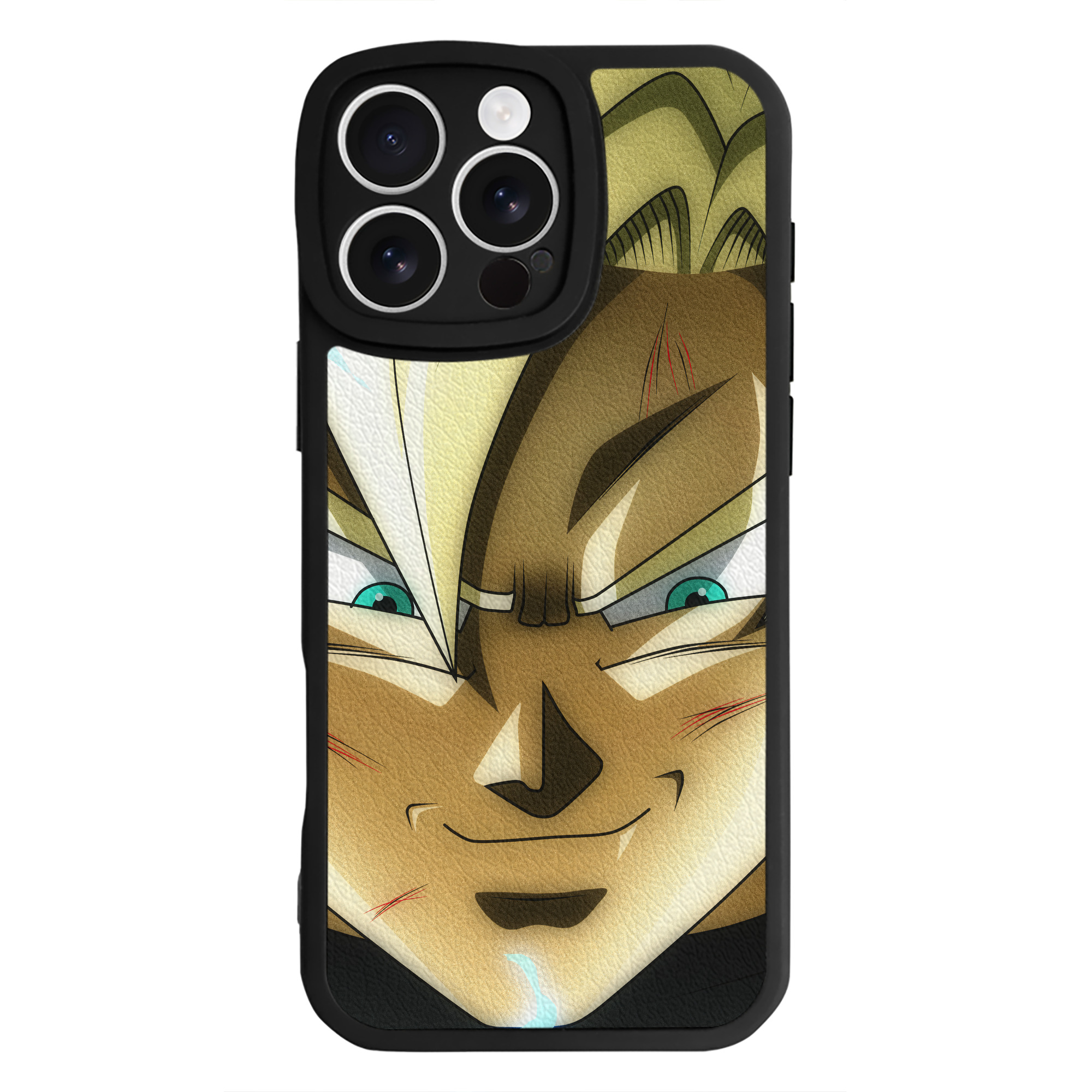 （画像用） ドラゴンボール DRAGON BALL 【iPhone 16シリーズ対応】シリコンスマホケース（レザー調） 材質：シリコン